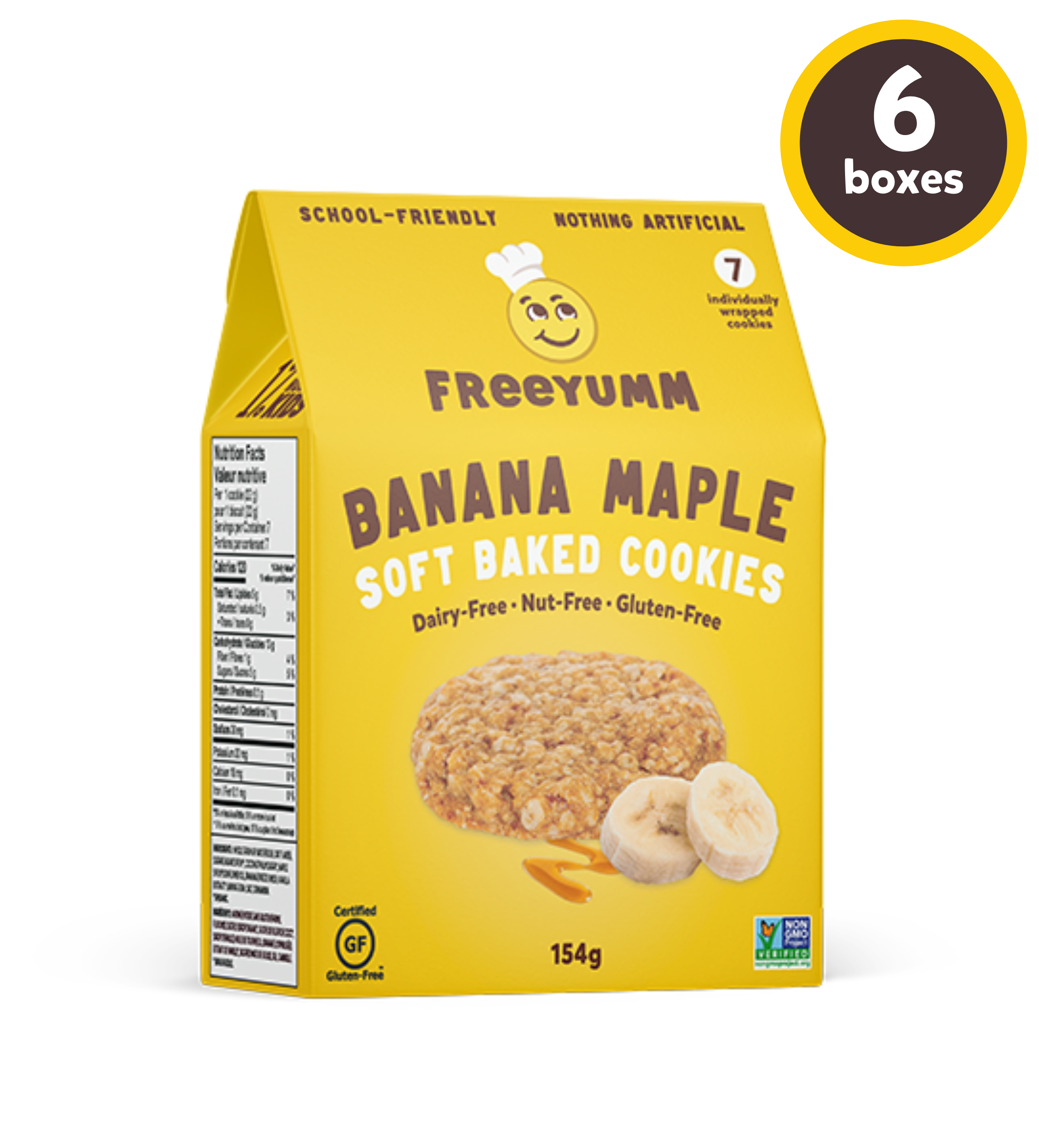 BANANA MAPLE SOFT BAKED COOKIES